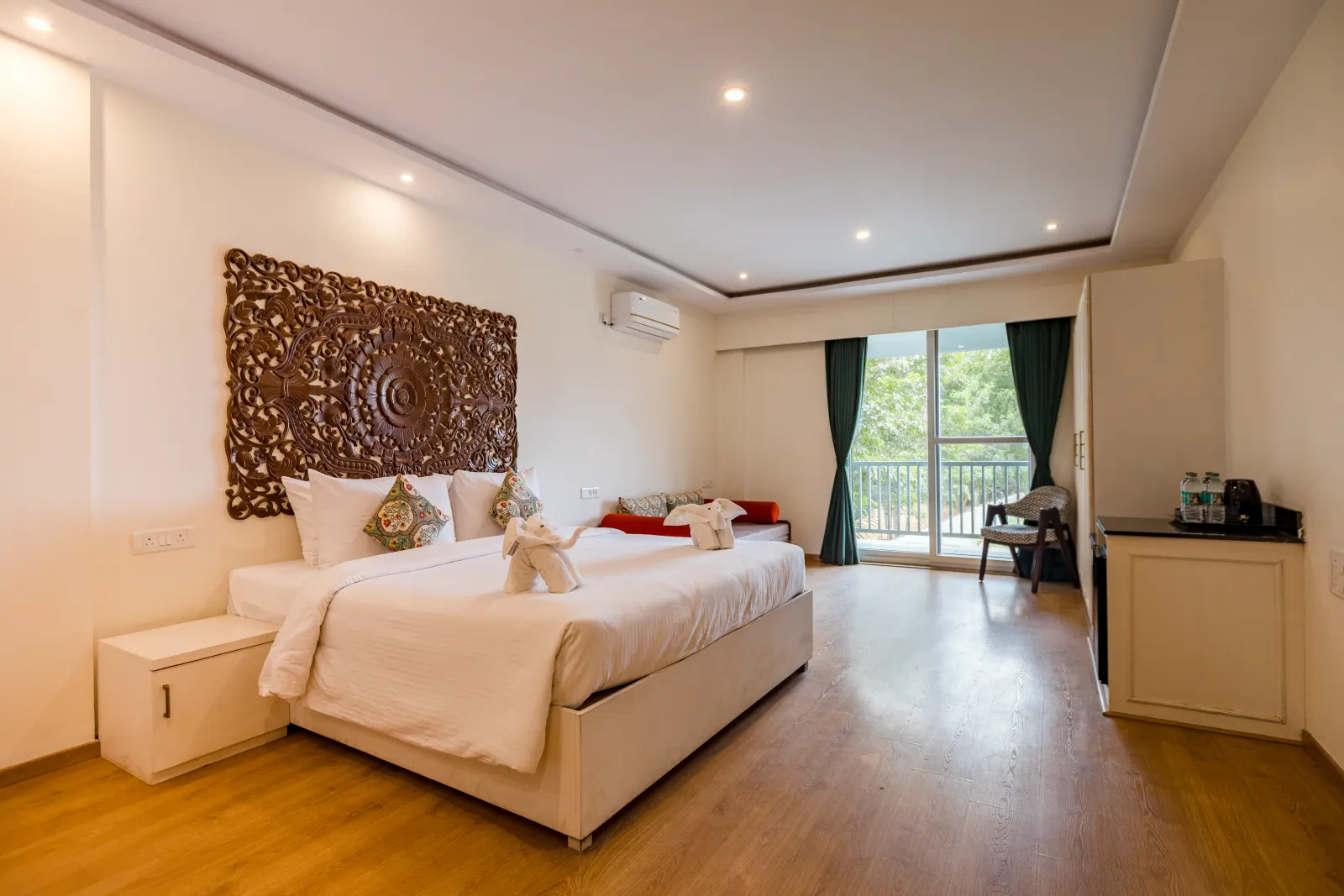 Rahayu Suite with serene balcony view