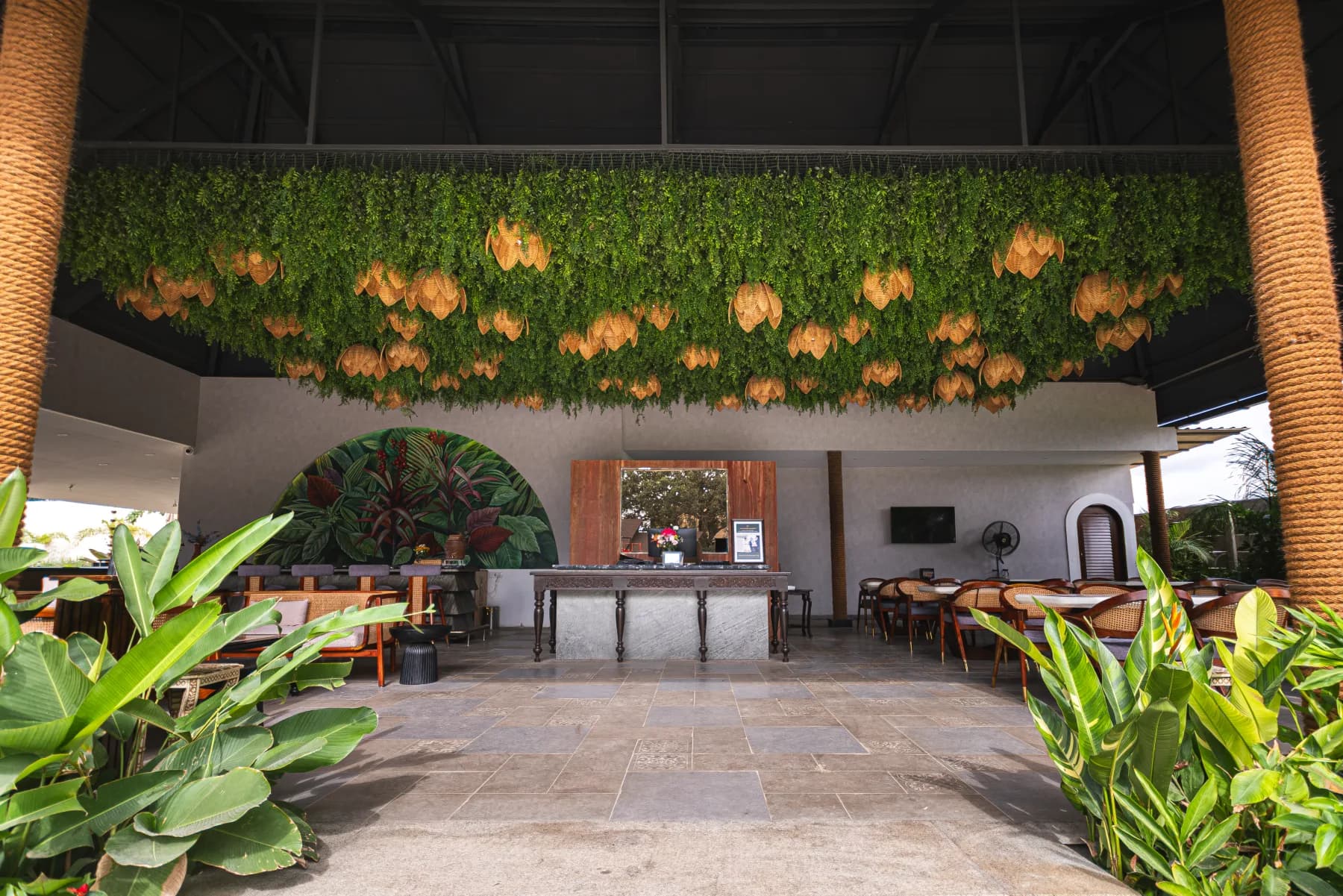The Samsara reception lobby